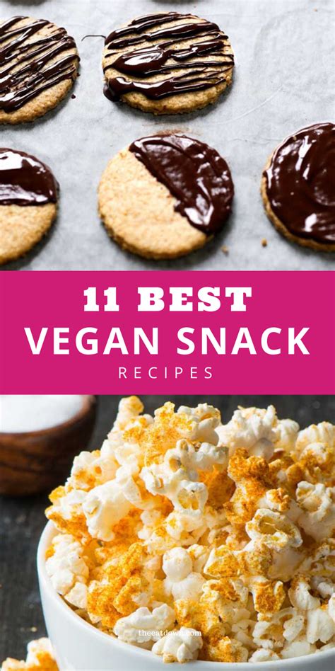 12 Best Vegan Snack Recipes Plant Based And Dairy Free Recipe In