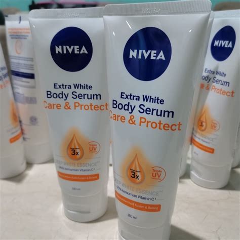 Jual Nivea Extra White Body Serum Care Protect Ml Shopee Indonesia