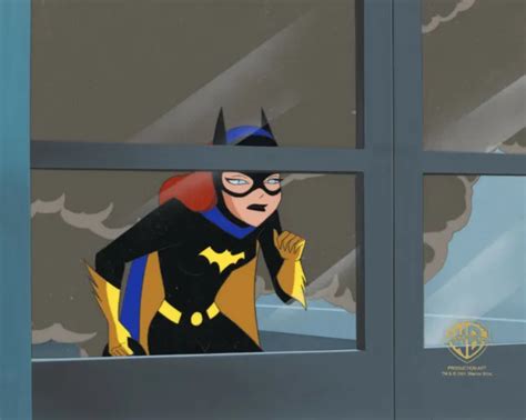 New Batman Adventures Original Production Celobg Batgirl Girls Night