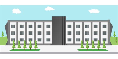 학교 디자인 건물 학습 Pixabay의 무료 벡터 그래픽