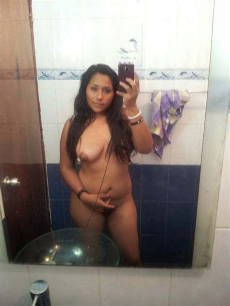 Latina Bathroom Selfie ShesFreaky