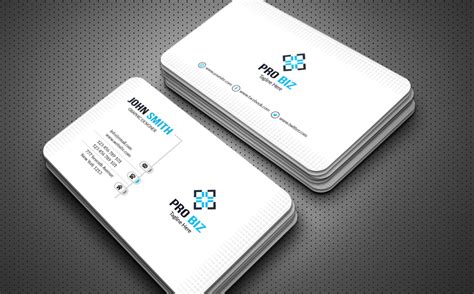 Clean Clear Business Cards Creative Photoshop Corporate Identity
