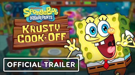 Spongebob Krusty Cook Off Official Nintendo Switch Launch Trailer