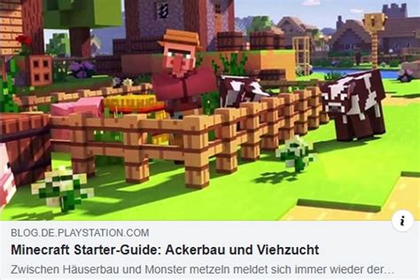 Minecraft Starter Guide Ackerbau Und Viehzucht Wimmeroth