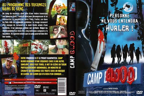 Jaquette Dvd De Camp Blood Cinéma Passion