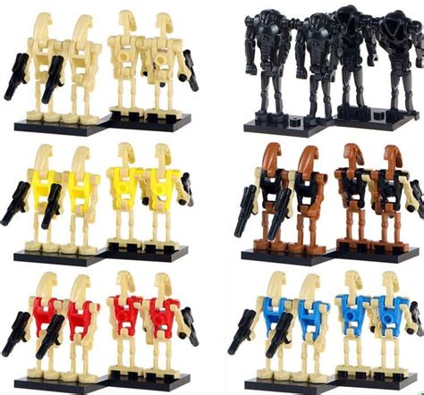Star Wars Battle Droid Army Commander Minifigures Lego Trooper Carrier