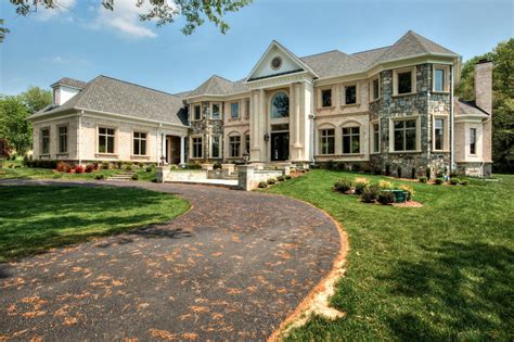 13000 Square Foot Newly Built Brick And Stone Mansion In Great Falls Va