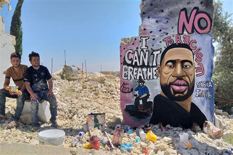 George floyd manchester mural cleaned after being defaced. Black lives also matter in the Arab World - Atlantic Council