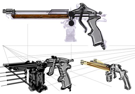 Fallout 3 Weapons Concept Art The Fallout Wiki Fallout New Vegas