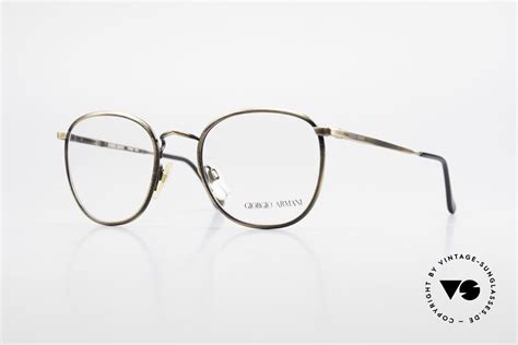 Glasses Giorgio Armani 150 Classic Mens Eyeglasses 80s