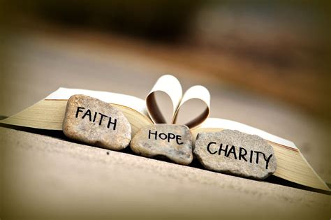 Faithhopecharity Place Card Holders Faith Faith Hope