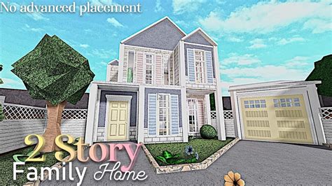 Bloxburg: 2 Story Family Home [no advanced placement]♡ - YouTube