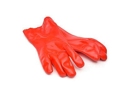 BBQ CHOICE Red Insulated Rubber Cooking Gloves - Barbecue ...
