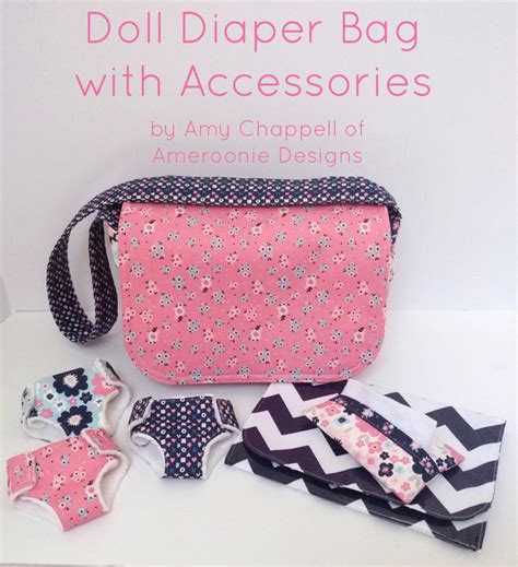 Doll Diaper Bag Accessories Tutorial