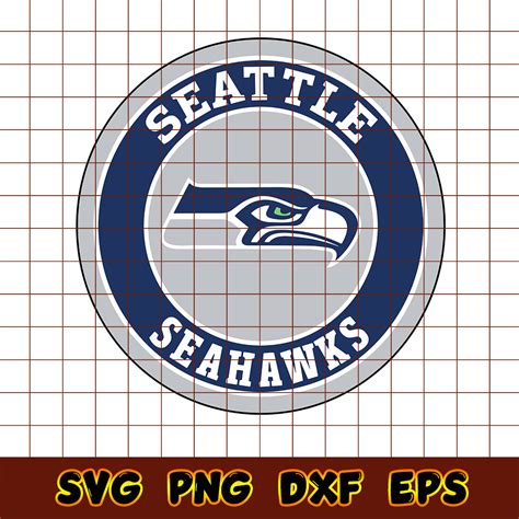 Seattle Seahawks Svg Seattle Seahawks Circle Logo Svg Nfl Inspire