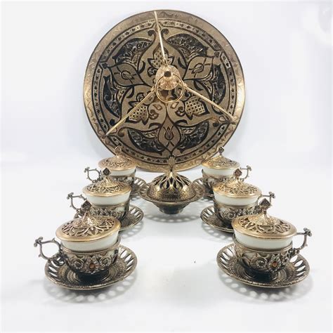 Espresso Cup Set Turkish Coffee Set Coffee Set With Hanging Etsy