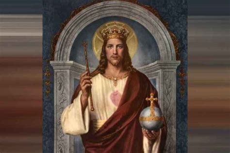 25 November The Solemnity Of Our Lord Jesus Christ King Of The