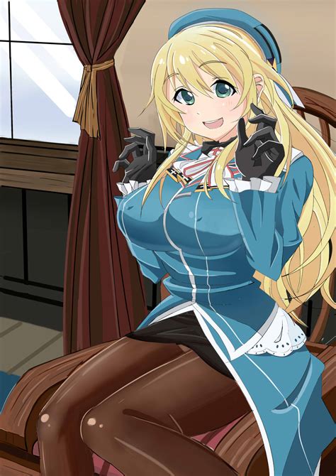 Hình Nền Anime Cô Gái Ngực To Bộ Sưu Tập Kantai Atago Kancolle Tóc Dài Vàng Tác Phẩm