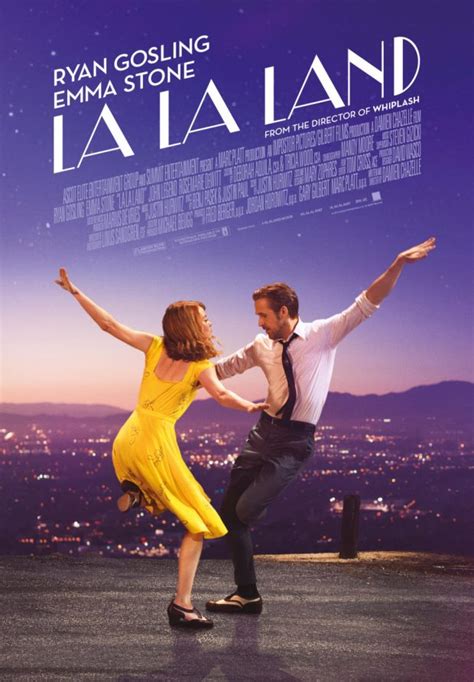La La Land 2016 Movie Poster Emma Stone And Ryan Gosling Photo