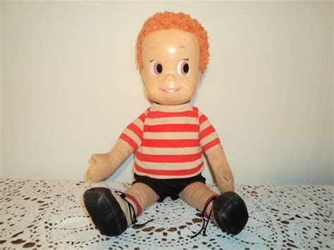 Vintage Matty Mattel Early Cloth Boy Toy Rag Boy By Toycrazyme