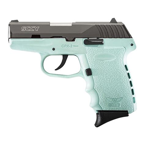 Sccy Cpx 2 Carbon Robin Egg 9mm Luger Pistol Academy