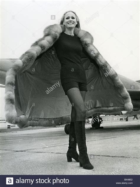 Ursula Andress Swiss Film Actress About 1965 Stock Photo