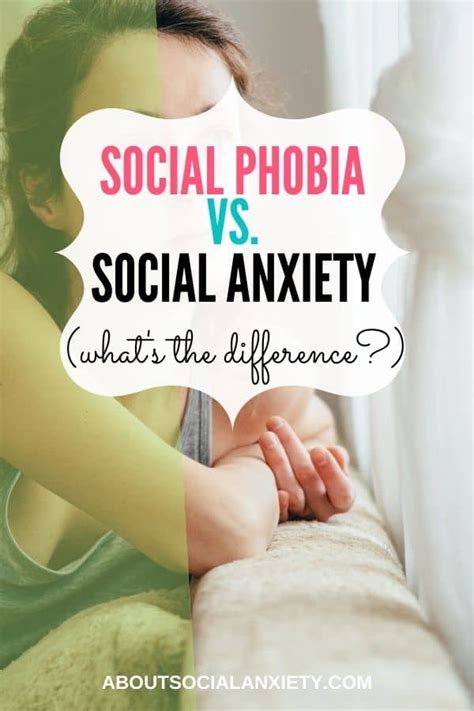 Whats The Difference Between Social Anxiety And Social Phobia
