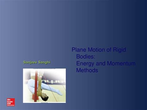 Plane Motion Of Rigid Bodies Energy And Momentum Methods Ppt Download