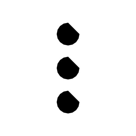 Dots Vertical Rounded Vector Svg Icon Svg Repo