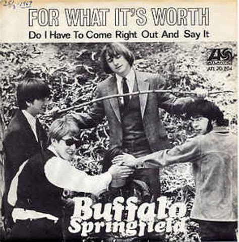 Rock Is Not Dead Rock Is Alive Buffalo Springfield For What Its