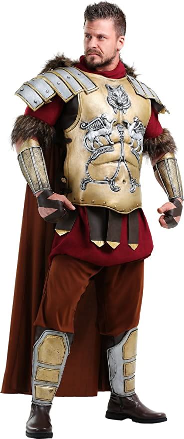 Mens Roman Gladiator Armor Costume Adult Gladiators General Maximus