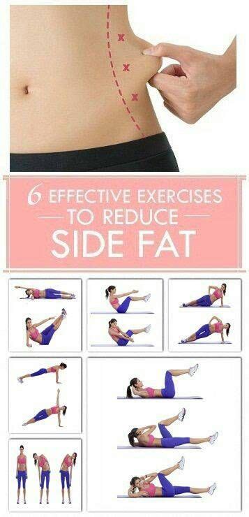6 Effective Exercises To Reduce Side Fat Exercise Fitness Body
