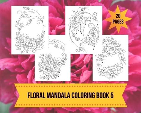 Floral Mandala Coloring Book Payhip