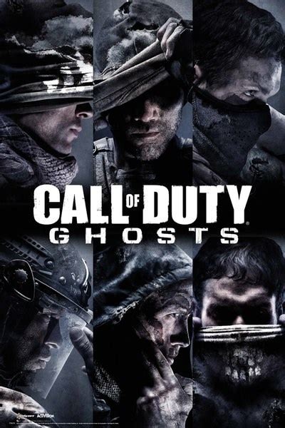 Call Of Duty Ghosts Character Collage Poster Buy Online At