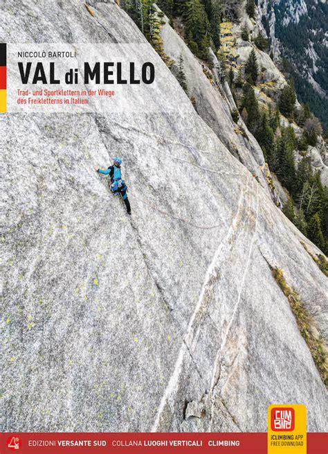 Climbing Guidebook Val Di Mello Val Di Mello Italy Sport Climbing