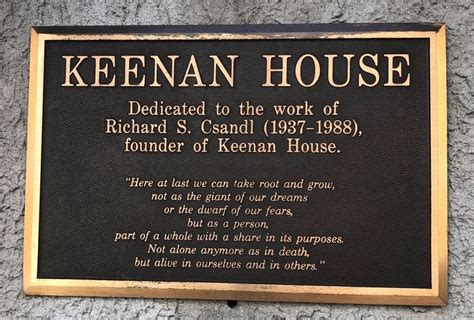 Keenan House Historical Marker