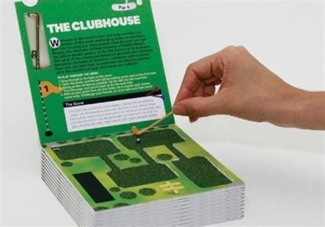 The Miniature Book Of Miniature Golf Noveltystreet