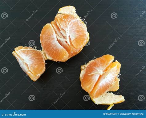 Peeled Orange Stock Image Image Of Sweet Peeled Wooden 85301321