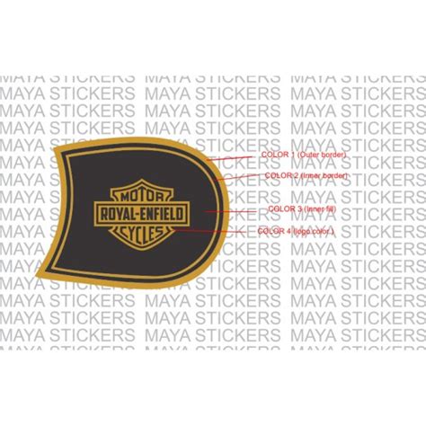 Royal enfield stickers at attractive prices, grab now! Harley Davidson style fuel tank sticker for RE classic 350 ...