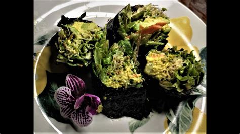 Trailer ~ Yummy Nori Roll With Brazil Nut Cheese And Home Made Mayo Youtube