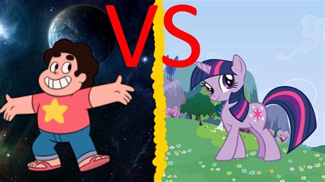 Epic Rap Battle Parodies Steven Universe Vs Twilight Sparkle Youtube