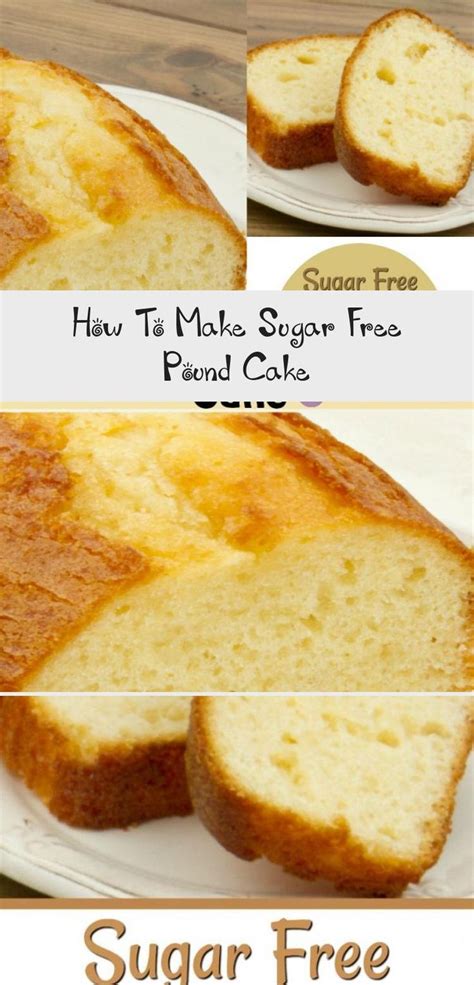 Pound cake recipes are most often used for bundt cakes. This sugar free pound cake recipe is so delicious to make ...