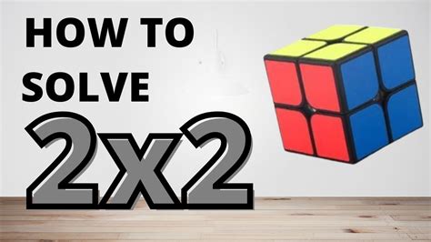 How To Solve 2x2 Rubiks Cube By Beginners Method Cubers Hub Youtube