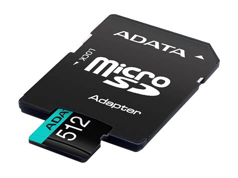 Adata 512gb Premier Pro Microsdxc Uhs I U3 Class 10 V30 A2 Memory