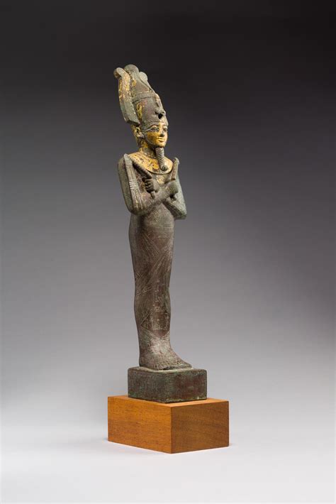 Statuette Of Osiris With The Epithets Neb Ankh And Khentyimentiu
