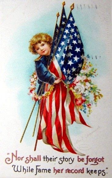 Patriotic Art Vintage Postcards Patriotic Images