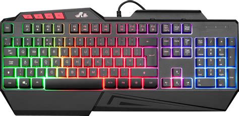 Rii Rk202 Gaming Keyboardled Rainbow Backlit Light Up Keyboard With