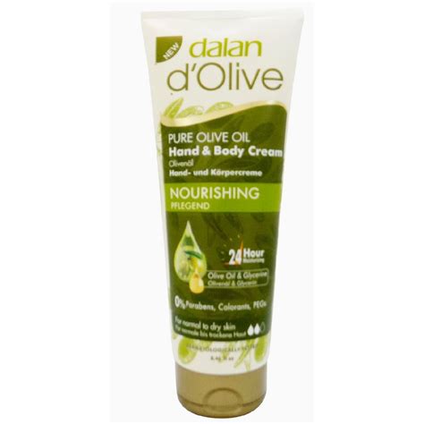 Dalan D Olive Pure Olive Oil Hand Body Cream 250 Ml Nourishing