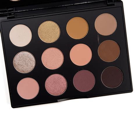 MAC Nude Model Art Library Palette Review Swatches