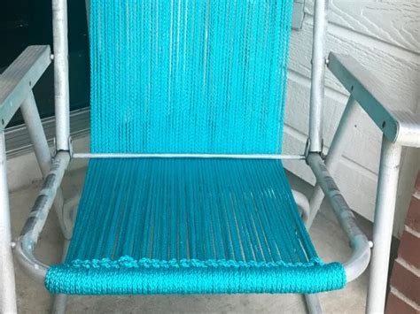 How To Macrame A Vintage Lawn Chair How Tos Diy